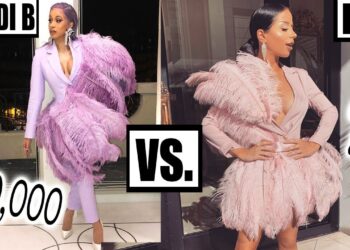 MAKING CARDI B'S CLOTHES (*for cheap!*)