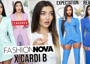 I SPENT $400 ON CARDI B X FASHION NOVA CLOTHING… IS IT WORTH IT!?