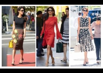 AMAL CLOONEY STYLE 2018  (PART 2)