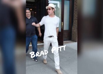 Brad Pitt street styles
