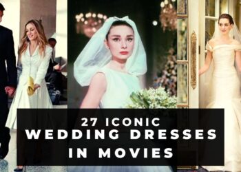 27 iconic WEDDING DRESSES in movies