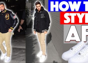 How to Wear Air Force 1s like Drake