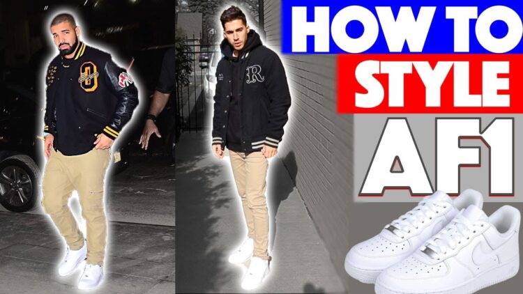 How to Wear Air Force 1s like Drake - Celebrity Fashion Style