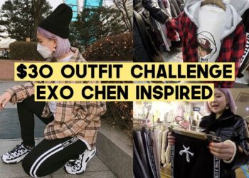 $30 EXO Chen Inspired Outfit Shopping Challenge (Airport Fashion) | Q2HAN