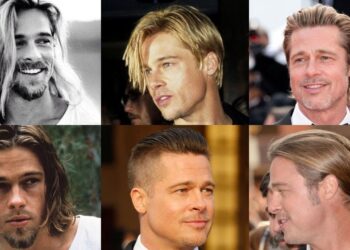 Every Brad Pitt's Hairstyle! | Men's Hairstyles Inspiration