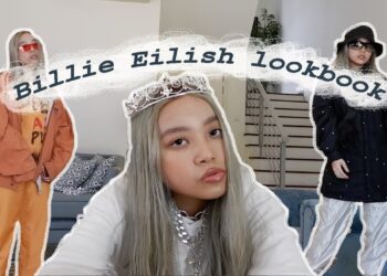 dressing up like billie eilish but on a budget