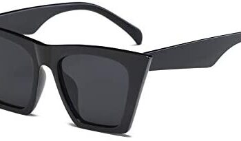 FEISEDY Vintage Square Cat Eye Sunglasses Women Trendy Cateye Sunglasses B2473