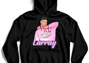 ERPGroup Larray Merch Celebrity Internet Funny T-Shirt,Long Sleeve – Crewneck Sweatshirt – Hoodie Sweatshirt – Merch Merchadise Clothes Apparel for Kids Men Women Black
