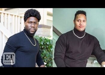 Kevin Hart Dresses As Dwayne Johnson For Halloween