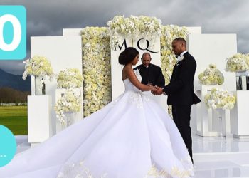 TOP 10 SA CELEBRITY WHITE WEDDINGS