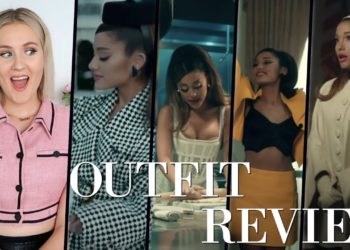 REACTING TO ALL OF ARIANA GRANDE'S "POSITIONS" OUTFITS (REACTION)