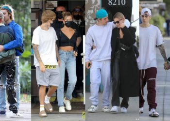 Justin Bieber & Hailey Bieber Street Style & Fashion Style 2024