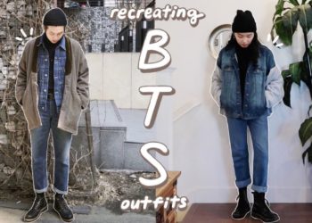 BTS inspired outfits (winter) | recreating kpop idol outfits with the clothes i have