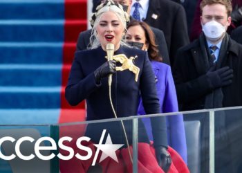 Lady Gaga’s Inauguration Dress Had A Secret Meaning