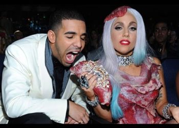 The Meat Dress – Lady Gaga 2015