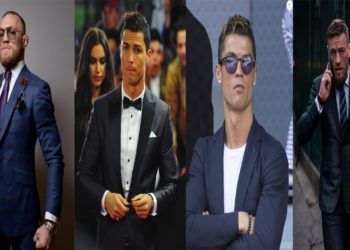 Cristiano Ronaldo VS  Conor McGregor STYLE INSPIRATION and MOST STYLISH OUTFITS || MENS FASHION 2024
