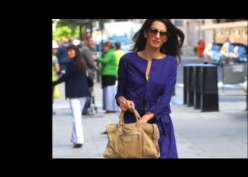 Amal Clooney fashion style