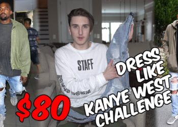 $80 DRESS LIKE KANYE WEST CHALLENGE
