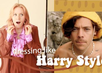DRESSING LIKE HARRY STYLES | his new video for Golden came out & i went a little crazy | WELL-LOVED