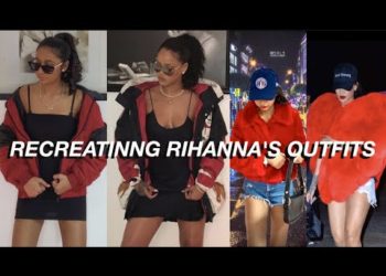 RECREATING RIHANNA'S OUTFITS//LOOKS FOR LESS