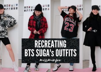 Recreating BTS SUGA's Outfits (with clothes from my closet) | missminjoo