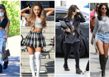 Ariana grande's outfits VS Selena Gomez outfits