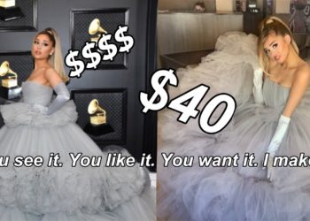 I MADE ARIANA GRANDE’S GRAMMYS DRESS