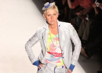 Ellen Crashes a New York Fashion Week Show