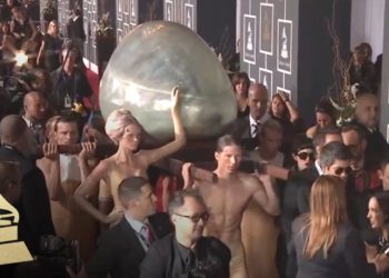 Lady Gaga on the GRAMMY Red Carpet | GRAMMYs