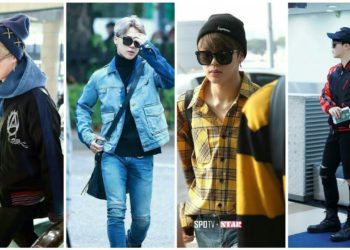 BTS JIMIN best airport fashion looks