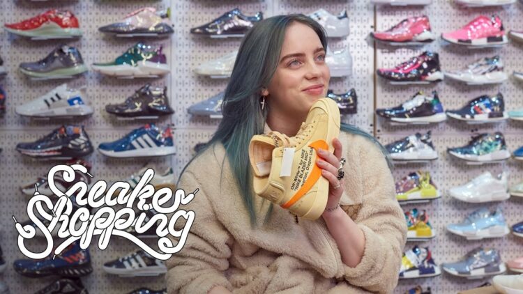 billie eilish sneaker collection