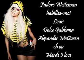 Lady Gaga – Fashion (Lyrics)