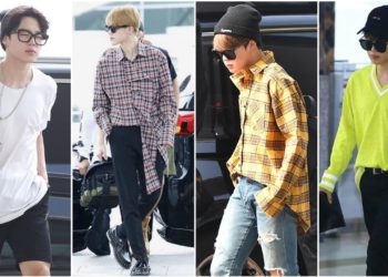 BTS Jimin -Airport fashion style inspiration & fashion style compilations