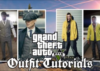 GTA 5 Outfit Tutorials! (Hitman, Jesse Pinkman, Tommy Shelby, Michael Scofield, Joker)