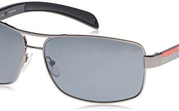 Prada Sport PS54IS Sunglasses-5AV/5Z1 Gunmetal (Polarized Gray Lens)-65mm
