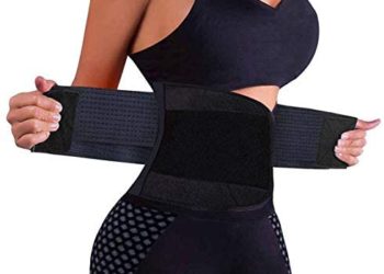 VENUZOR Waist Trainer Belt for Women – Waist Cincher Trimmer – Slimming Body Shaper Belt – Sport Girdle Belt (UP Graded)