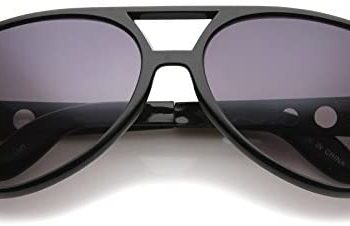 Large Elvis King Of Rock & Roll Aviator Sunglasses 63mm