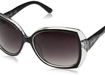Jessica Simpson Women’s J5234 Over-Sized Butterfly Sunglasses with 100% UV Protection, 70 mm