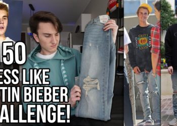 $150 DRESS LIKE JUSTIN BIEBER CHALLENGE!