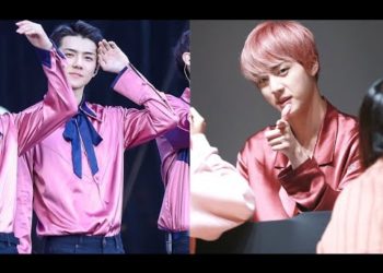 Fans discovered that BTS and EXO often wear the same outfit