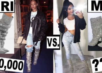 MAKING RIHANNA'S CLOTHES *for cheap!*