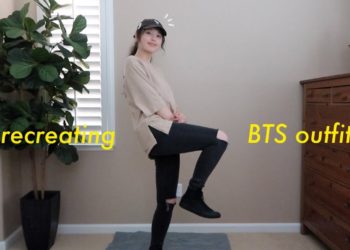 recreating bts outfits with the clothes i have