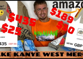 I BOUGHT FAKE KANYE WEST MERCH OFF AMAZON!