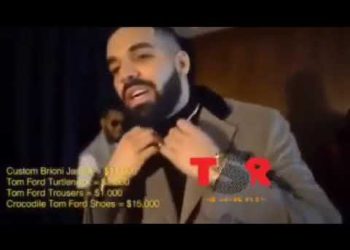 Drake million dollar outfit