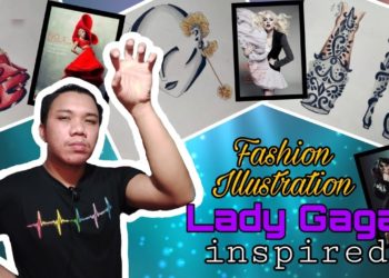 Fashion Items inspired by Lady Gaga's Outfit || Fashion Illustration || ProjectJohnRey