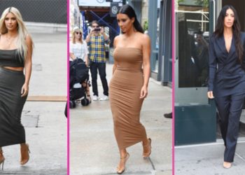 Kim Kardashian Hairstyle, Casual Style, Street Style & Outfits – 2018