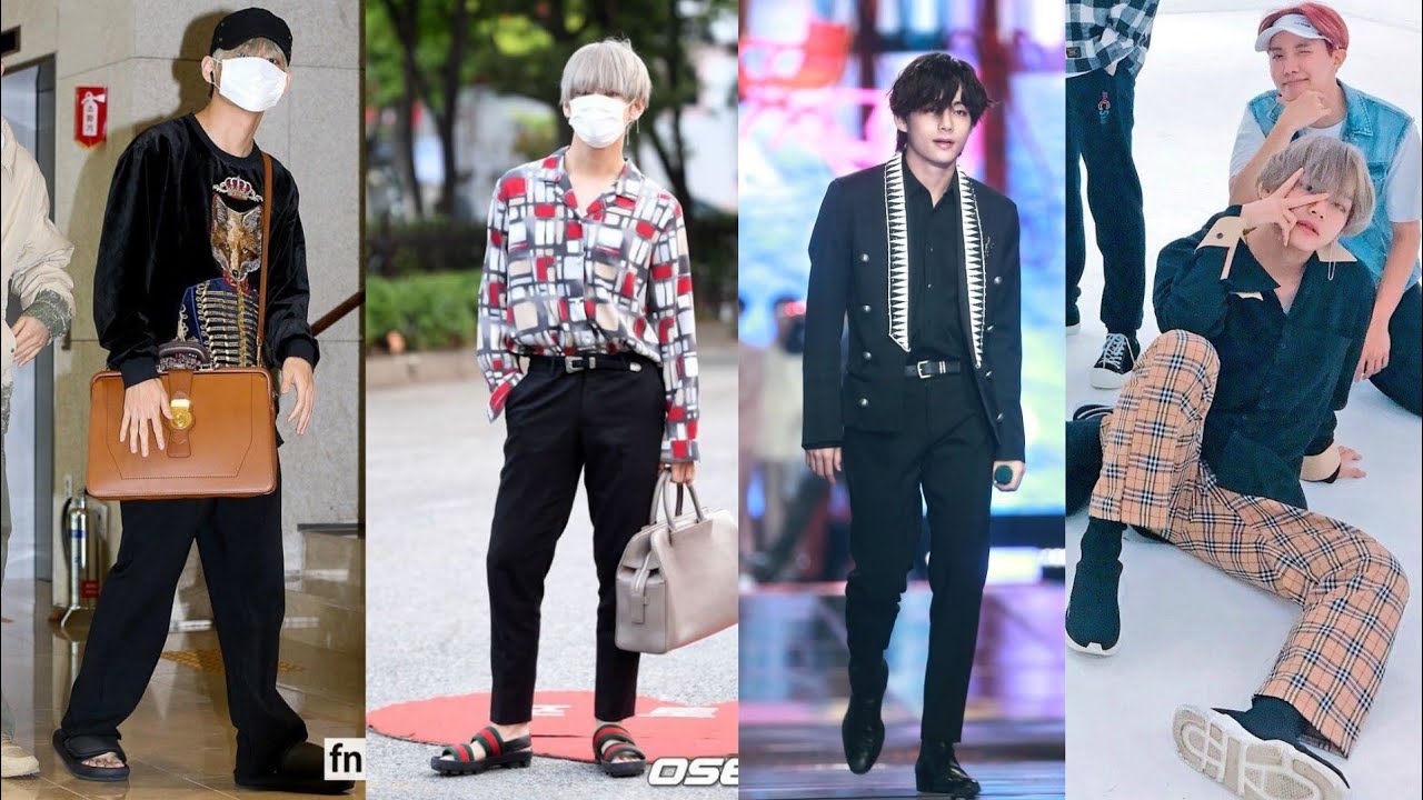 BTS V - FASHION STYLE - Celebrity Fashion Style