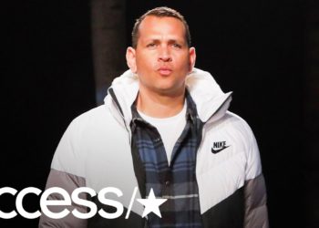 Alex Rodriguez Follows In Jennifer Lopez's Footsteps With Fierce Fashion Show Strut
