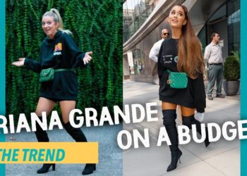 $50 VS $10,000 ARIANA GRANDE OUTFIT CHALLENGE! | Try The Trend