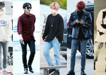 EXO Baekhyun Airport Fashion Style